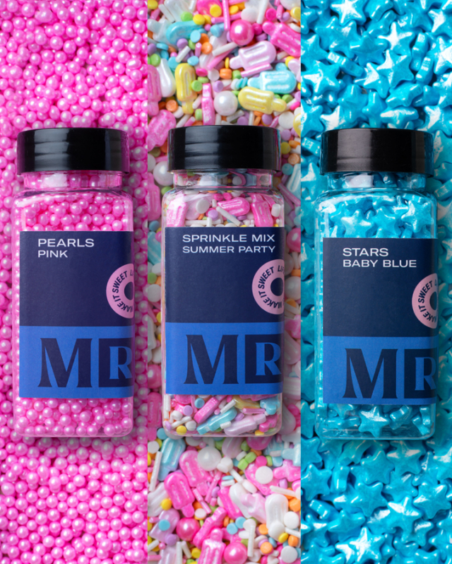 3-PACK MR Cake Strössel - Blanda fritt bland 25 sorter