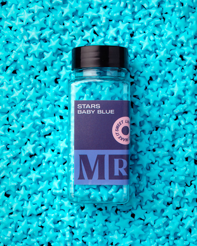 Stars Baby Blue
